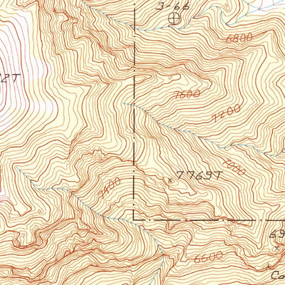 United States Geological Survey Little Horse Canyon, NV-UT (1986, 24000-Scale) digital map