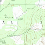 United States Geological Survey Little Huckleberry Mountain, WA (1983, 24000-Scale) digital map