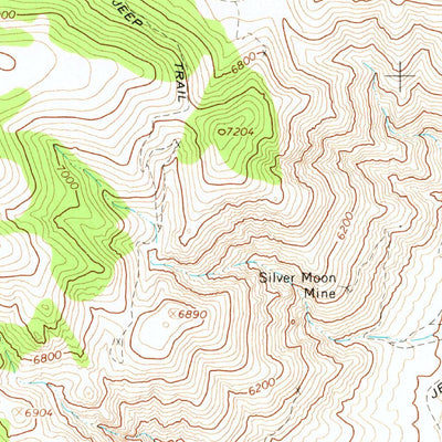 United States Geological Survey Little Huntoon Valley, NV (1967, 24000-Scale) digital map