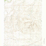 United States Geological Survey Little Indian Draw, WY (1963, 24000-Scale) digital map