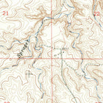United States Geological Survey Little Indian Draw, WY (1963, 24000-Scale) digital map