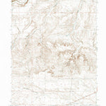 United States Geological Survey Little Indian Draw, WY (1991, 24000-Scale) digital map