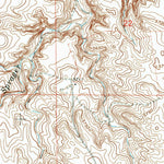 United States Geological Survey Little Indian Draw, WY (1991, 24000-Scale) digital map