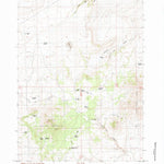 United States Geological Survey Little Juniper Mountain, OR (1984, 24000-Scale) digital map