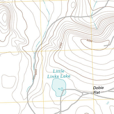 United States Geological Survey Little Juniper Mountain, OR (2011, 24000-Scale) digital map