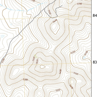 United States Geological Survey Little Juniper Mountain, OR (2020, 24000-Scale) digital map
