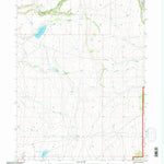 United States Geological Survey Little Juniper Reservoir, CA (1993, 24000-Scale) digital map