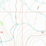 United States Geological Survey Little Juniper Reservoir, CA (1993, 24000-Scale) digital map
