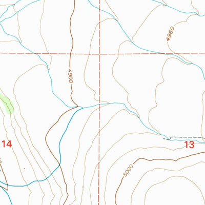 United States Geological Survey Little Juniper Reservoir, CA (1993, 24000-Scale) digital map