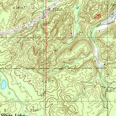 United States Geological Survey Little Lake, MI (1985, 24000-Scale) digital map