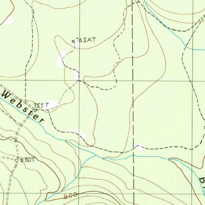 United States Geological Survey Little Machias Lake, ME (1986, 24000-Scale) digital map