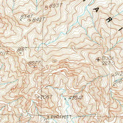 United States Geological Survey Little Maria Mountains, CA (1983, 24000-Scale) digital map