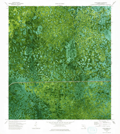 United States Geological Survey Little Marsh, FL (1974, 24000-Scale) digital map