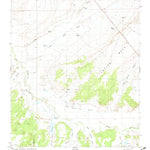 United States Geological Survey Little Milky Wash, AZ (1982, 24000-Scale) digital map