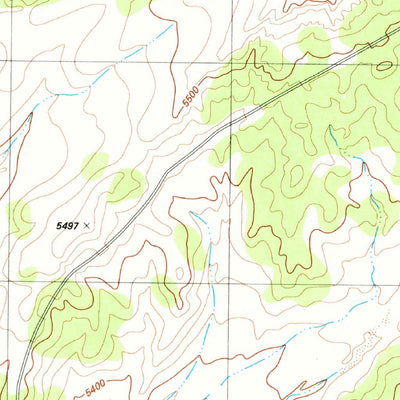 United States Geological Survey Little Milky Wash, AZ (1982, 24000-Scale) digital map