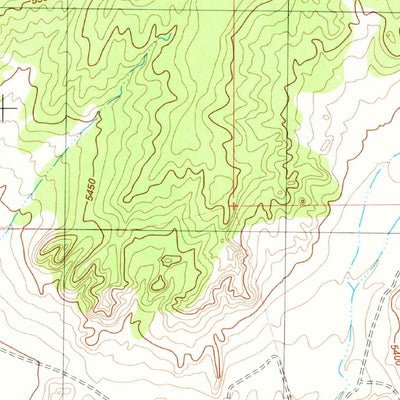 United States Geological Survey Little Milky Wash, AZ (1982, 24000-Scale) digital map