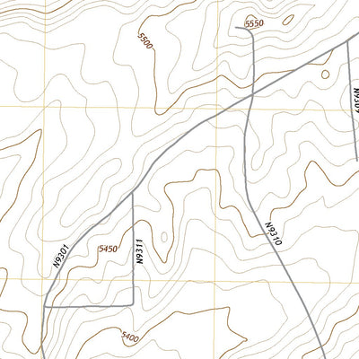 United States Geological Survey Little Milky Wash, AZ (2021, 24000-Scale) digital map