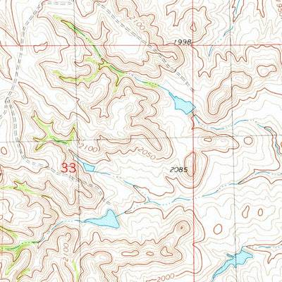 United States Geological Survey Little Moreau Lake, SD (1978, 24000-Scale) digital map