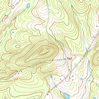 United States Geological Survey Little Mountain, SC (1971, 24000-Scale) digital map