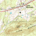 United States Geological Survey Little Mountain, SC (1971, 24000-Scale) digital map