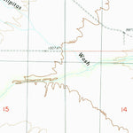 United States Geological Survey Little Mule Mountains, CA (1988, 24000-Scale) digital map