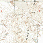 United States Geological Survey Little Mule Mountains, CA (1988, 24000-Scale) digital map