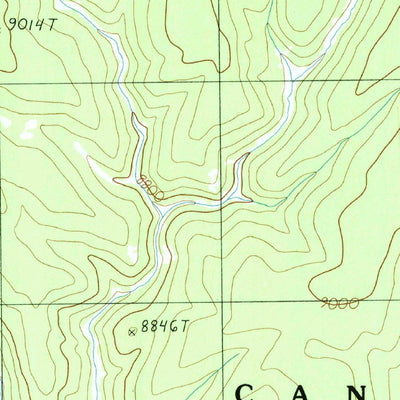 United States Geological Survey Little Park Lake, AZ (1988, 24000-Scale) digital map