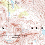 United States Geological Survey Little Park Mountain, MT (1986, 24000-Scale) digital map
