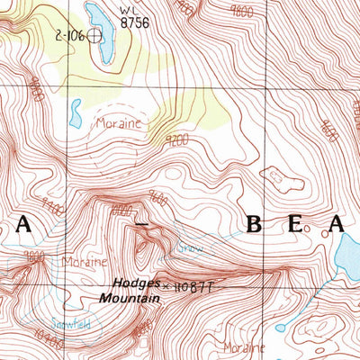 United States Geological Survey Little Park Mountain, MT (1986, 24000-Scale) digital map