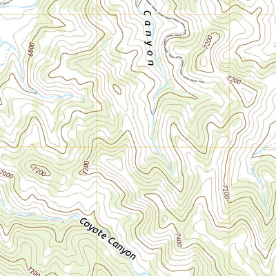 United States Geological Survey Little Pine Canyon, CO (2019, 24000-Scale) digital map