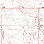 United States Geological Survey Little Pine Creek, MT (1981, 24000-Scale) digital map