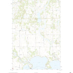 United States Geological Survey Little Pine Lake, MN (2022, 24000-Scale) digital map