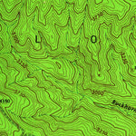 United States Geological Survey Little Pine Mountain, CA (1942, 24000-Scale) digital map