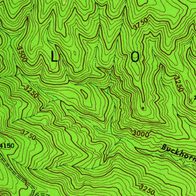 United States Geological Survey Little Pine Mountain, CA (1942, 24000-Scale) digital map