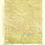 United States Geological Survey Little Pine Mountain, CA (1944, 31680-Scale) digital map