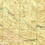United States Geological Survey Little Pine Mountain, CA (1944, 31680-Scale) digital map