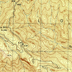 United States Geological Survey Little Pine Mountain, CA (1944, 31680-Scale) digital map