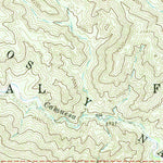 United States Geological Survey Little Pine Mountain, CA (1964, 24000-Scale) digital map