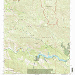 United States Geological Survey Little Pine Mountain, CA (1995, 24000-Scale) digital map