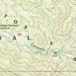 United States Geological Survey Little Pine Mountain, CA (1995, 24000-Scale) digital map