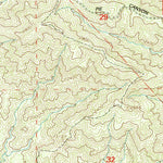United States Geological Survey Little Pine Mountain, CA (1995, 24000-Scale) digital map