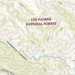 United States Geological Survey Little Pine Mountain, CA (2021, 24000-Scale) digital map