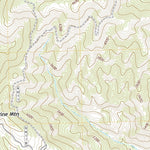 United States Geological Survey Little Pine Mountain, CA (2021, 24000-Scale) digital map