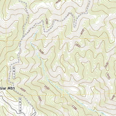 United States Geological Survey Little Pine Mountain, CA (2021, 24000-Scale) digital map