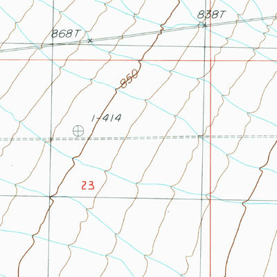 United States Geological Survey Little Piute Mountains, CA (1985, 24000-Scale) digital map