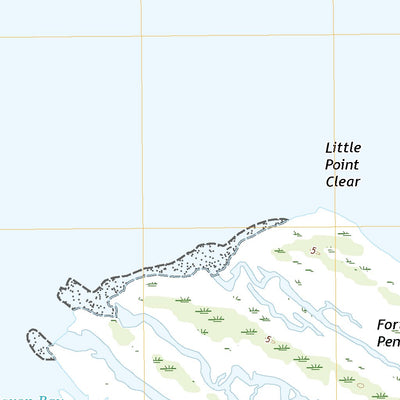 United States Geological Survey Little Point Clear, AL (2020, 24000-Scale) digital map