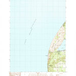 United States Geological Survey Little Point Sable, MI (1983, 25000-Scale) digital map