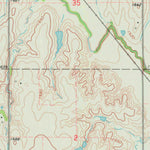 United States Geological Survey Little River, KS (1970, 24000-Scale) digital map
