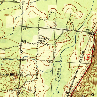 United States Geological Survey Little Rock, AR (1944, 31680-Scale) digital map
