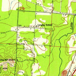 United States Geological Survey Little Rock, AR (1954, 24000-Scale) digital map